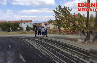 Köy yolları asfaltlanıyor