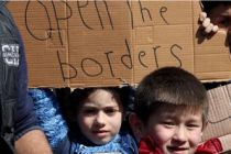 Çocuklardan "sınırları açın" çağrısı