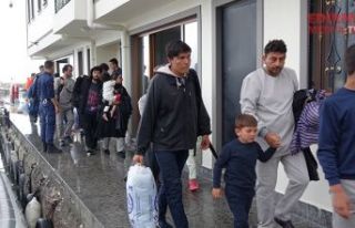 105 kaçak göçmen yakalandı