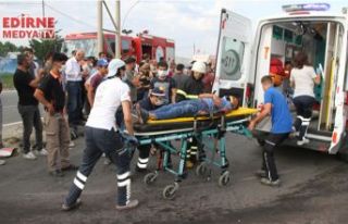 Zincirleme kazada 4 kişi yaralandı